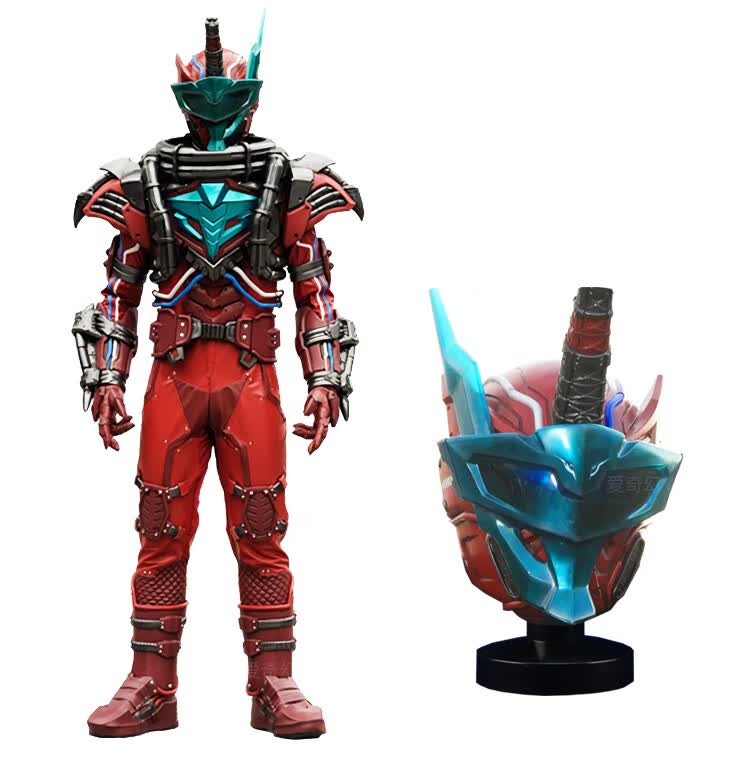 假面骑士皮套可穿戴build皮套cos服装可穿戴头盔摆件盔甲手工eva模型