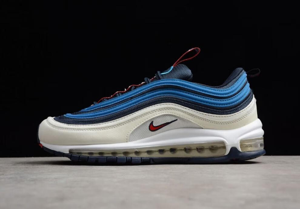 airmax97银子弹头3m反光运动鞋圣水男女全掌气垫跑步鞋 海外定制/pull