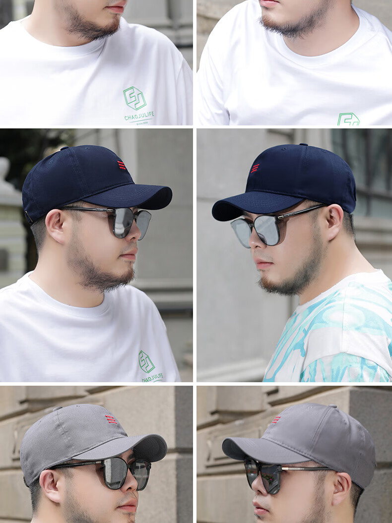 jeep吉普官方精品帽子大头围适合圆脸大码鸭舌帽男大号大脸头大春秋