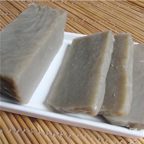 焖子河南禹州特产原味红薯粉水晶焖子闷子扁垛皮渣皮扎350g1包6包 350