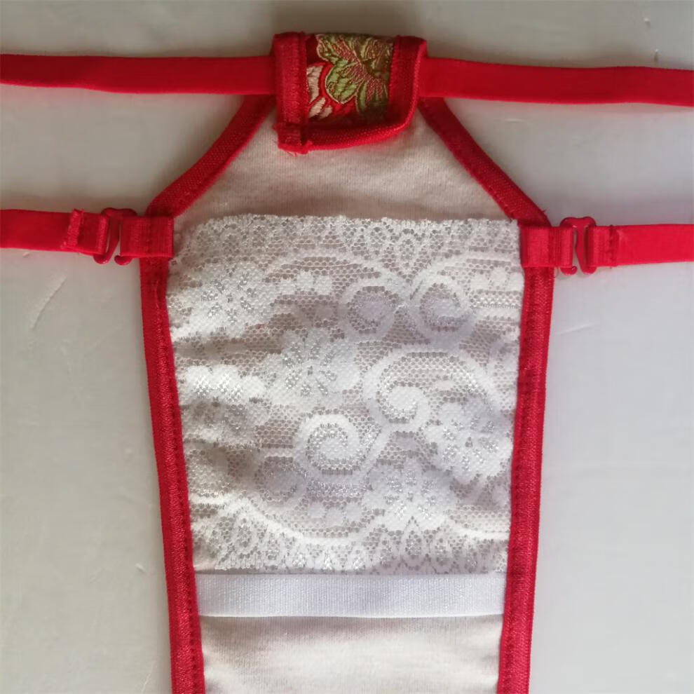 伪1娘内裤月经带卫生带老式胶皮男女隐藏下体男扮女装用经期伪1娘内裤