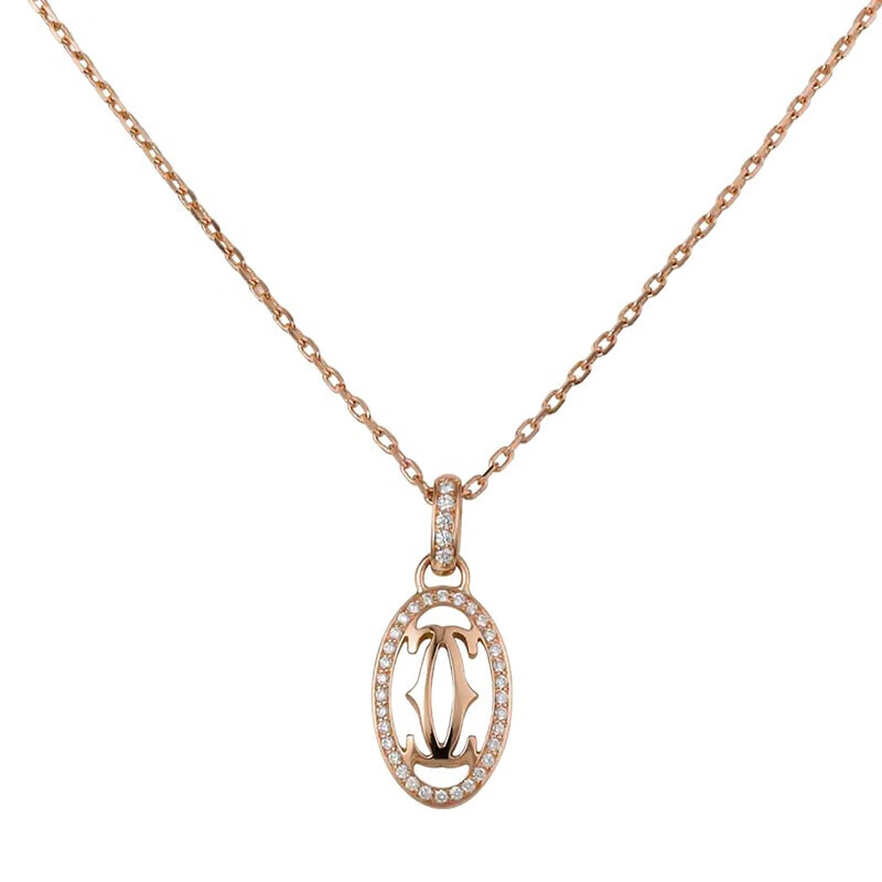 奢侈品 饰品 卡地亚(cartier) 【联保】卡地亚cartier项链logo项链18k