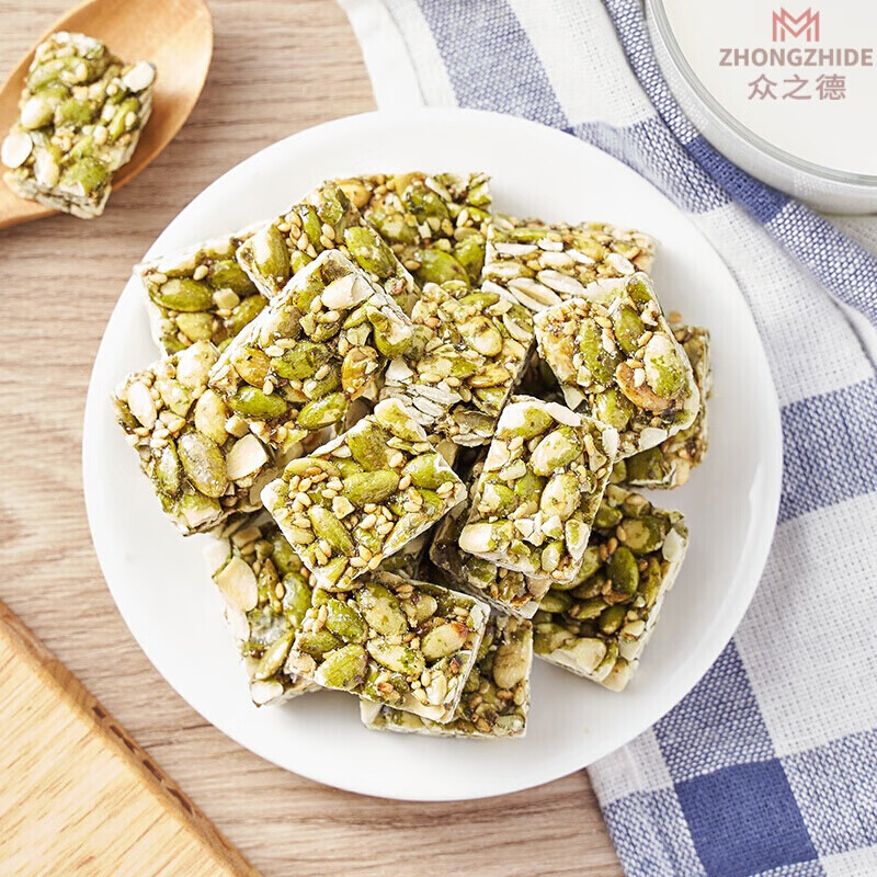 办公室零食潮汕特产休闲零食南瓜籽糖传统糕点 【香脆】南瓜籽仁酥250