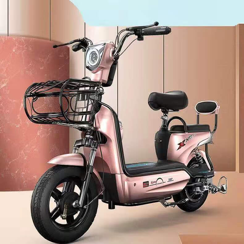 鹿邦电动车新款电动车成人电动自行车男女式中小型电摩电瓶车助力踏板