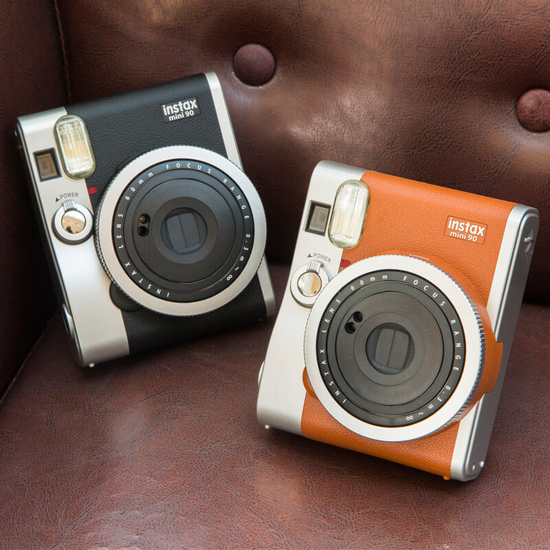 富士fujifilm相机instaxmini90一次成像复古经典迷你90拍立得相纸相机