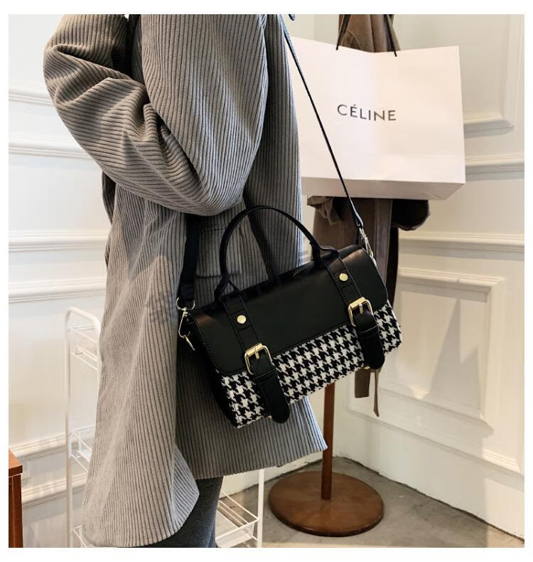 【特价捡漏】袋鼠品牌网红包包女新款时尚复古单肩包