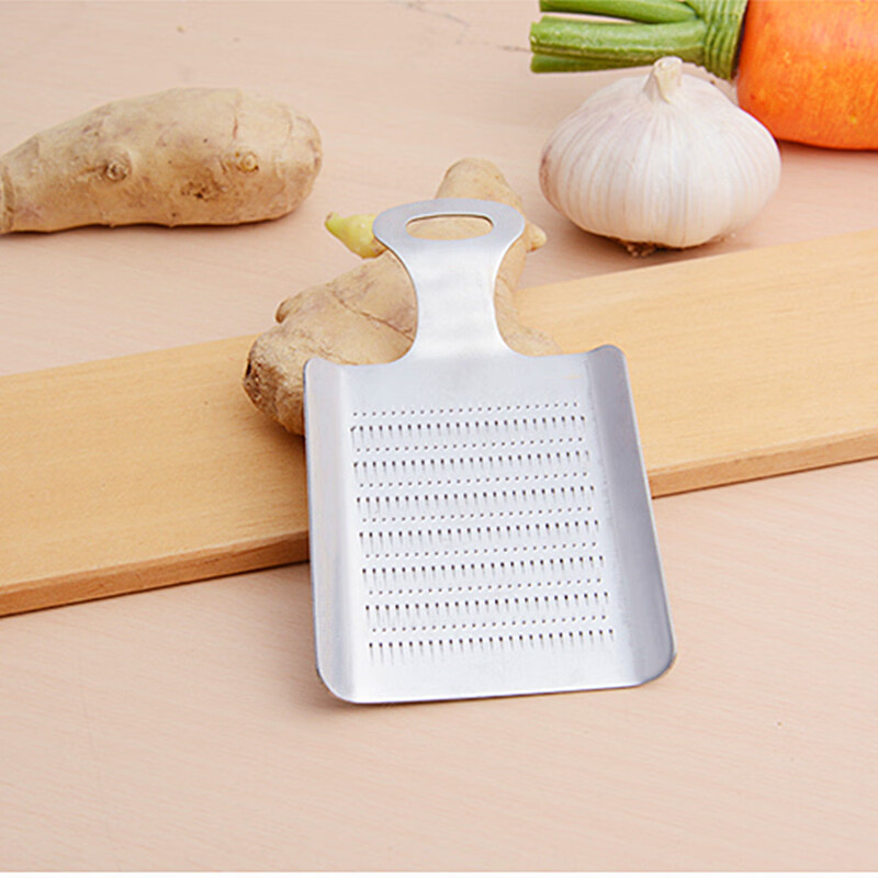 日料店不锈钢新鲜山葵研磨器辣根芥末磨板姜末蒜泥研磨器磨碎搓板