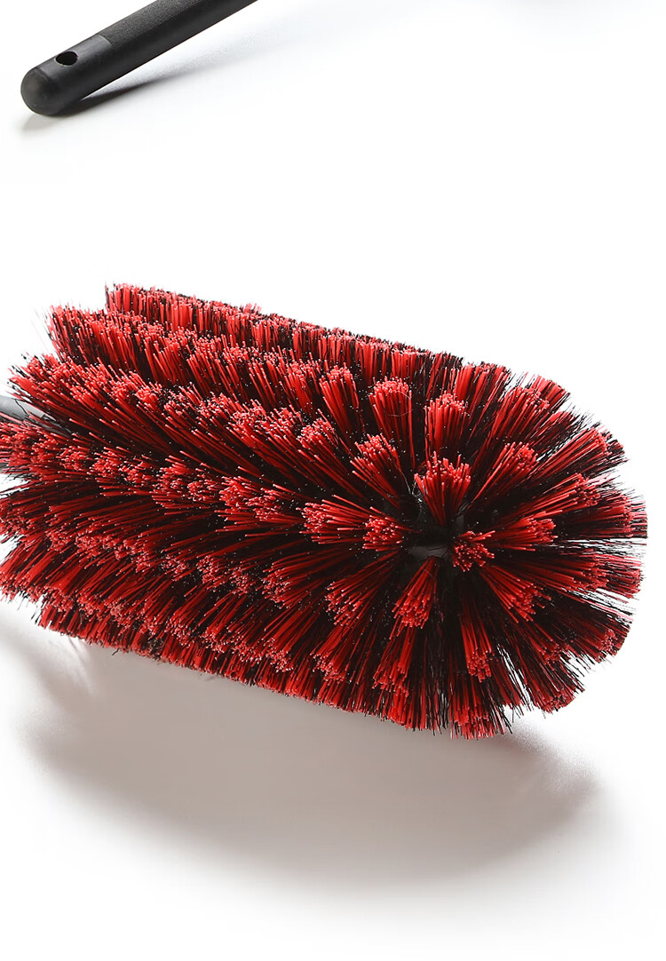 汽车美容轮毂刷子去污清洁长柄硬毛纤维钢圈细节刷洗车工具神器定制