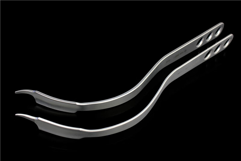 髋关节拉钩髋臼牵开器dda髋臼复位骨翘骨科器械霍夫曼髋关节拉钩头部