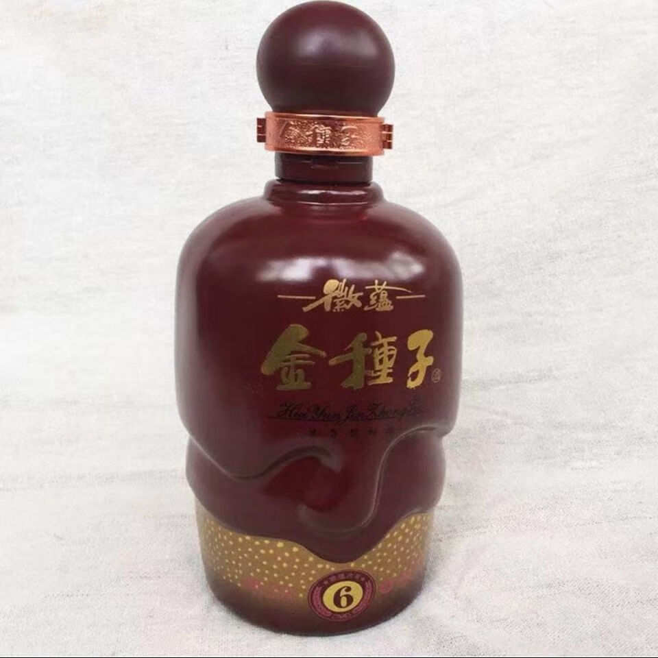 金种子酒 460ml*4瓶/箱 金种子六年浓香纯粮白酒阜阳特产40度 460ml*4