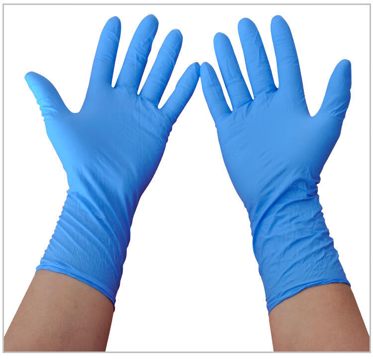 加长加厚防水一次性手套女乳胶橡胶丁晴食品卫生洗碗工作手套劳保