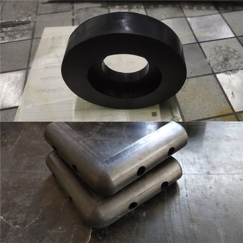 高弹性橡胶垫圈减震橡胶垫片风机空调防震胶垫螺丝缓冲圆形胶垫块振动