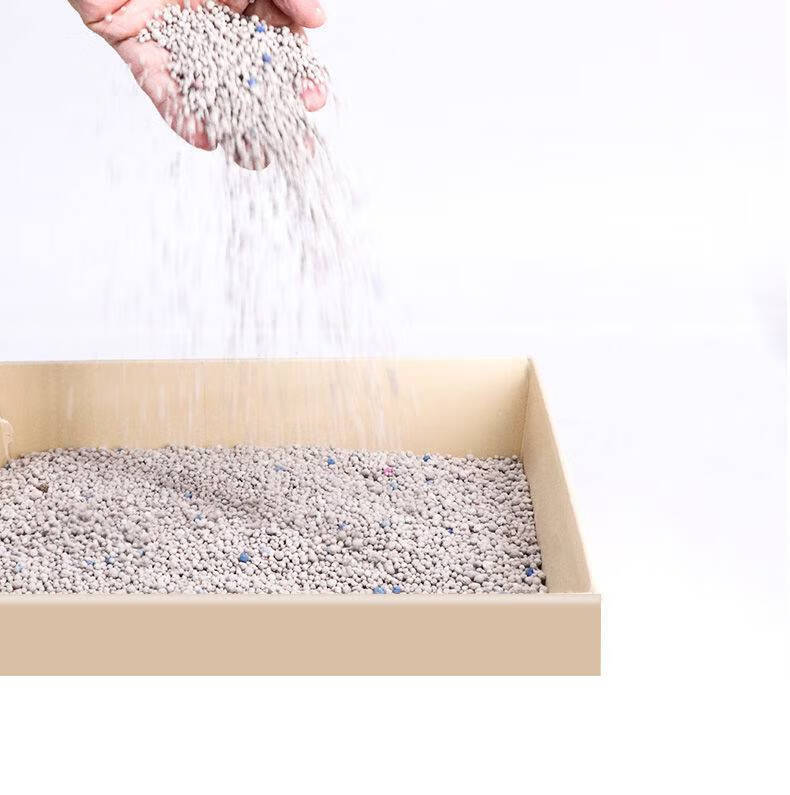 膨胀土猫砂 膨润土猫砂除臭原味猫沙低尘吸水快秒结团猫咪用品 原味