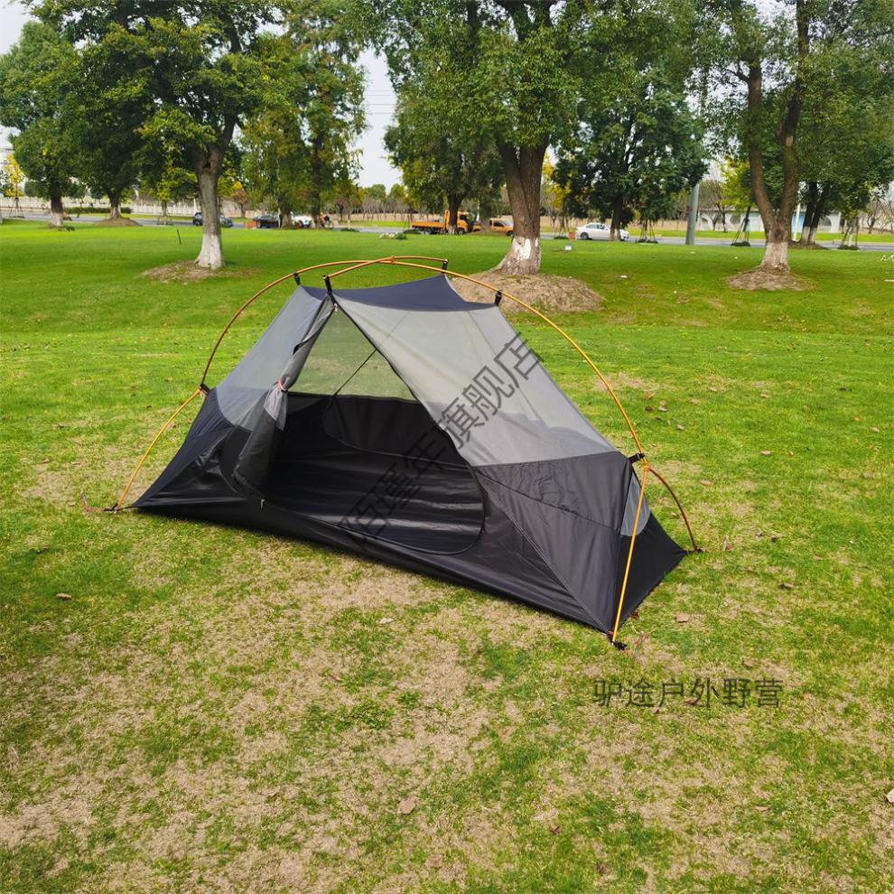 msr帐篷 msr单人防雨登山帐露营帐篷野营帐篷户外帐篷便携帐篷 橙色
