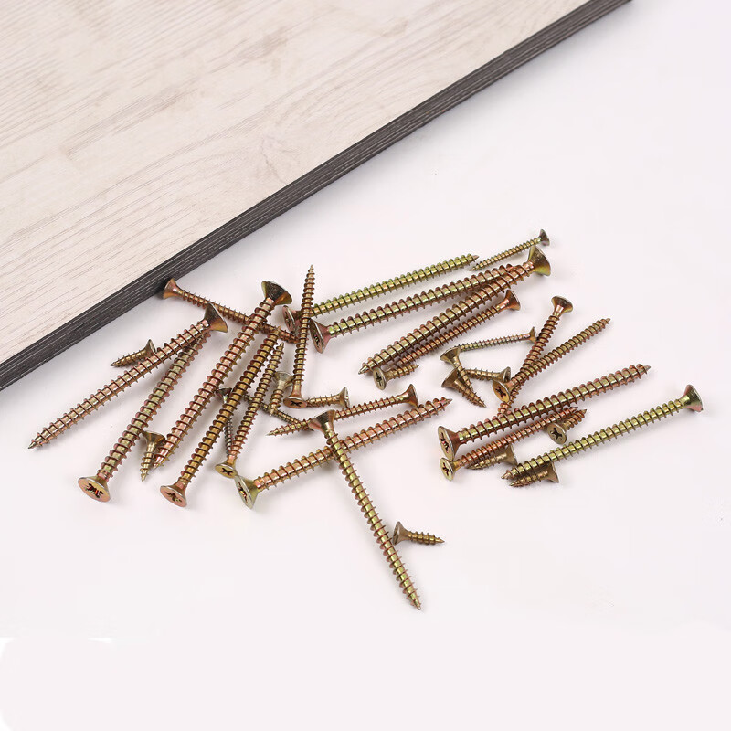 半圆头自攻螺丝m4蓝白锌十字圆头木螺丝四毫米高强度加硬螺钉4mm半圆