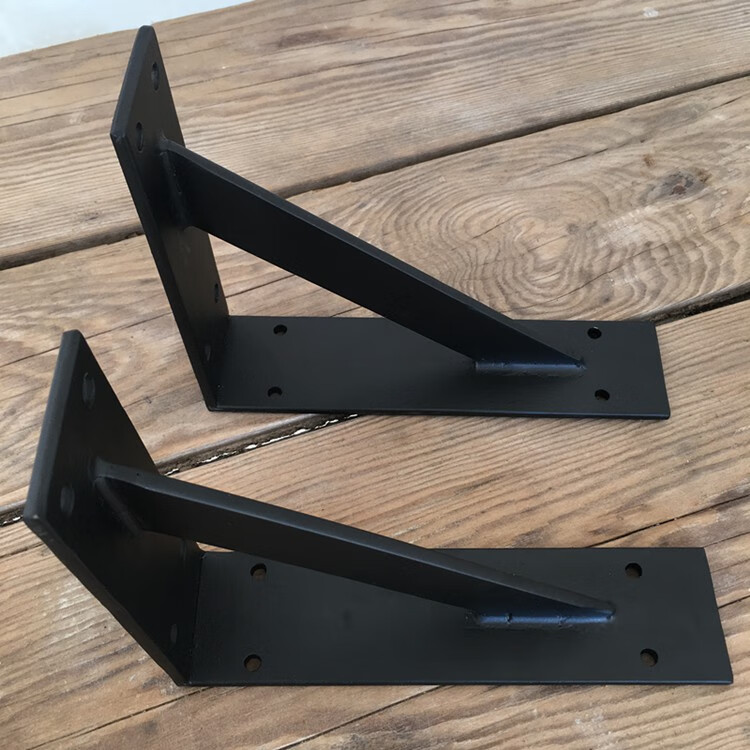 加厚铁三角架支架托架墙上支撑搁隔板置物架墙壁层板托承重三脚架加宽