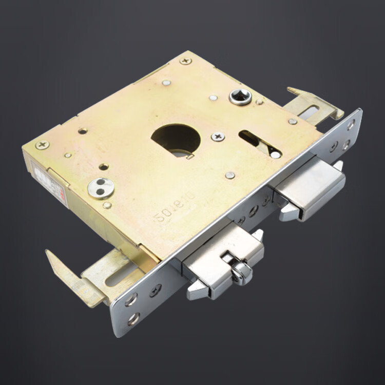 生态家居同款通用王力门锁芯特能锁芯齿轮锁芯碰碰门自动锁b锁芯78mm