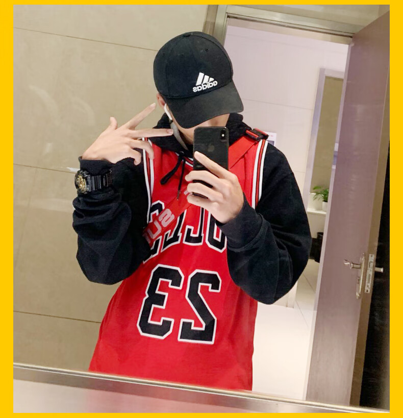 公牛红球衣 23白短袖 女生3xl(170-175高)【图片 价格