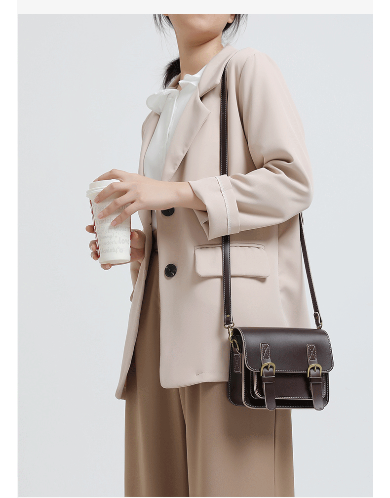 zatchels剑桥包zatchels英国剑桥包mini小号复古单肩斜挎包包女2022