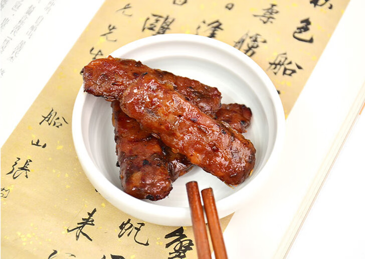 炭烤香辣味即食鸡肉条108香辣孜然味