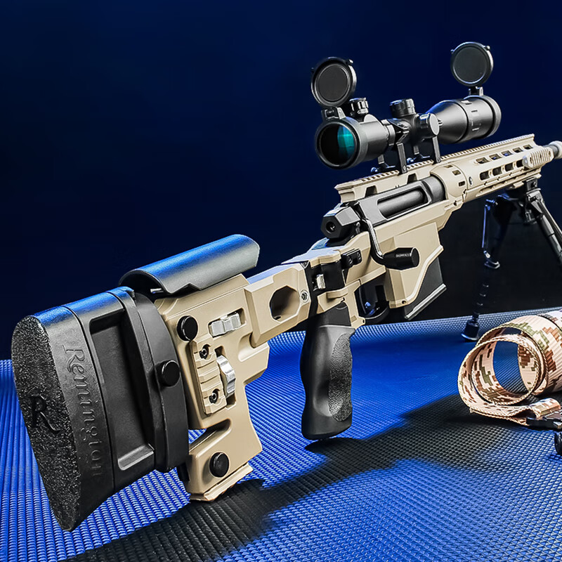 射击玩具成人金属软弹枪awm枪玩具可抛壳m24雷明顿金属成人枪男孩msr