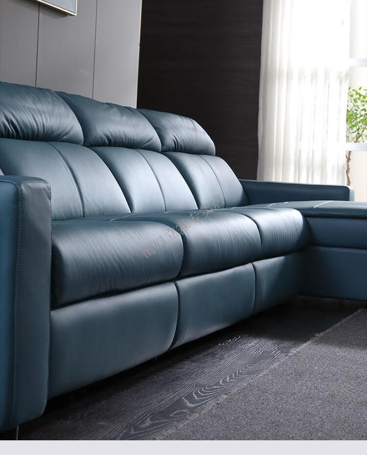 航空沙发座椅垫单人新款航空舱意式极简真皮多功能电动零靠墙沙发乳胶