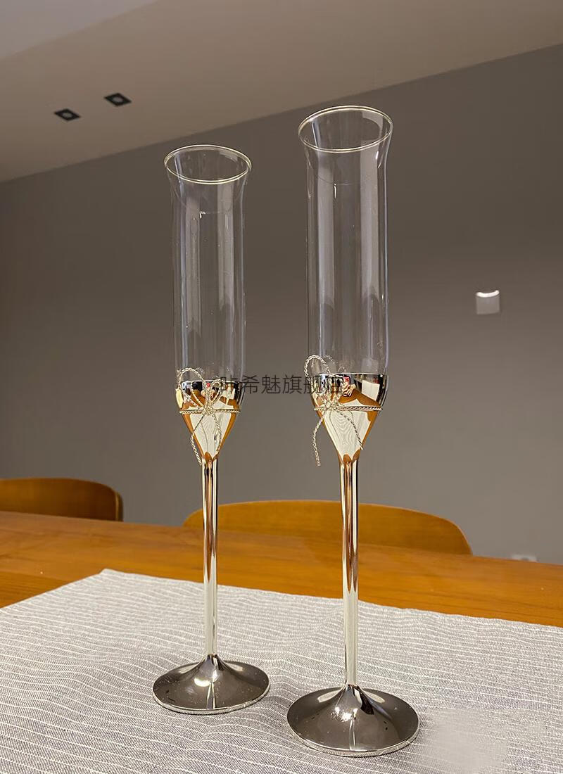 秀禧verawang杯verawang王薇薇香槟杯子wwood高脚杯红酒对杯生日新婚