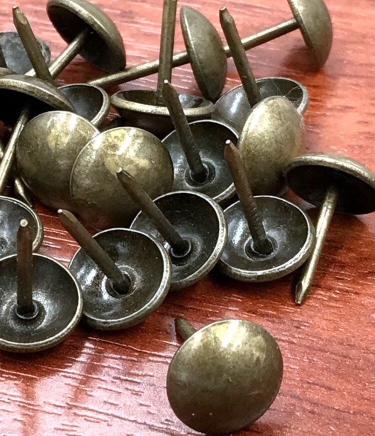 青古泡钉镀铜钉仿古泡钉沙发装饰钉圆头钉大头钉鼓钉青铜钉图钉 青铜