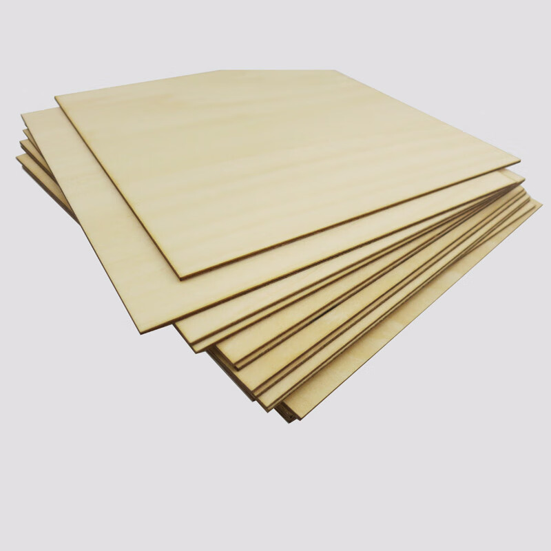 德士利茵之阙薄木板椴木板模型拼装用品小木片小块木板薄木板材 450*