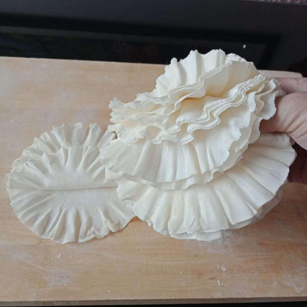 烧麦皮 稍美皮面食品 一份45张左右550克代购 拍3包 1包发4包约12厘米