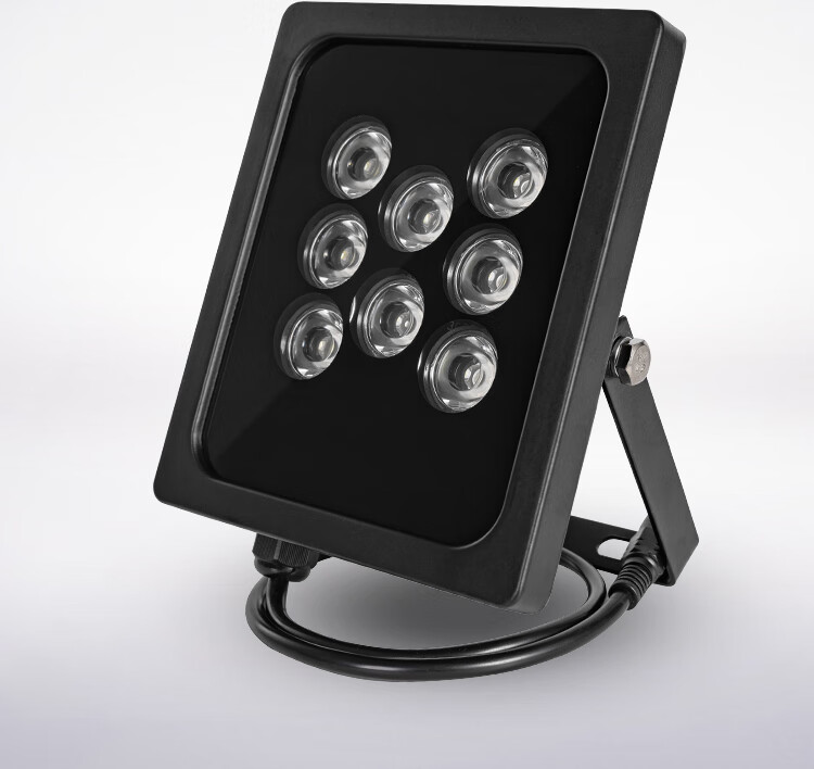 850nm监控红外补光灯摄像头灯dc12v高清夜视辅助灯室外水