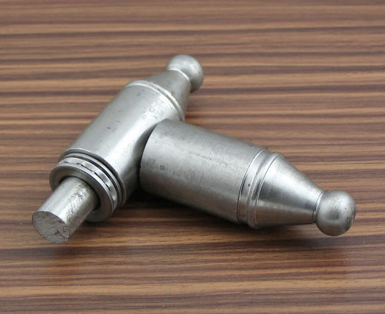 门轴焊接门轴铁门轴铁铰链圆柱 门轴暗合页脱卸门轴柱铰链圆柱 皇冠头