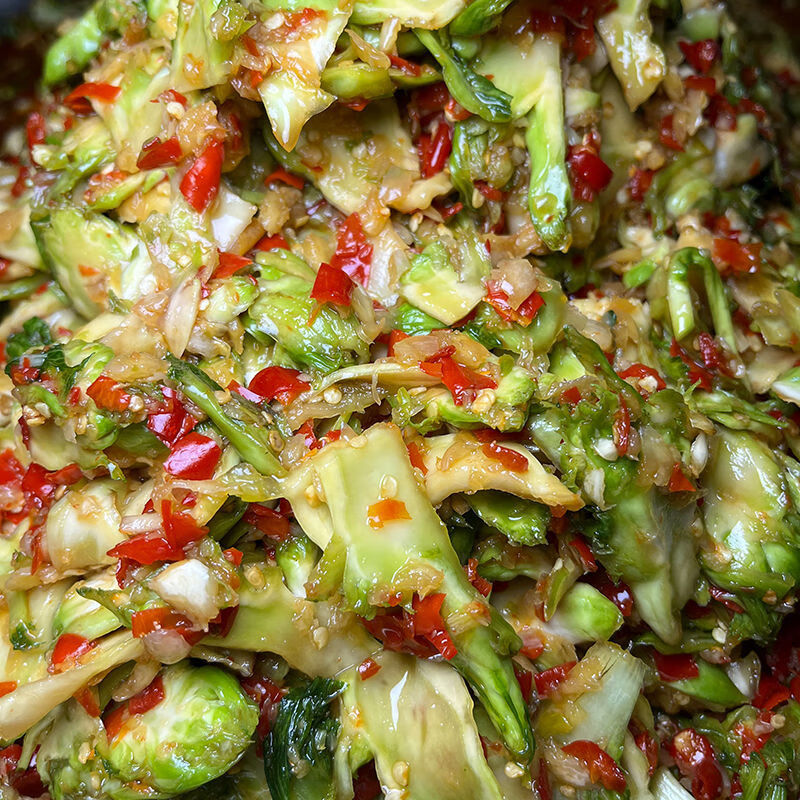 江西特产新鲜青菜头儿菜农自制腌儿菜香辣下饭菜 儿菜1瓶 黄瓜皮250克