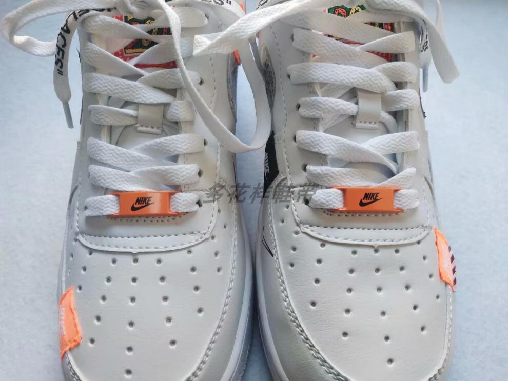 af1金属鞋带扣nike 空军一号鞋扣万圣节限定款橘色鞋扣球鞋配件 金色