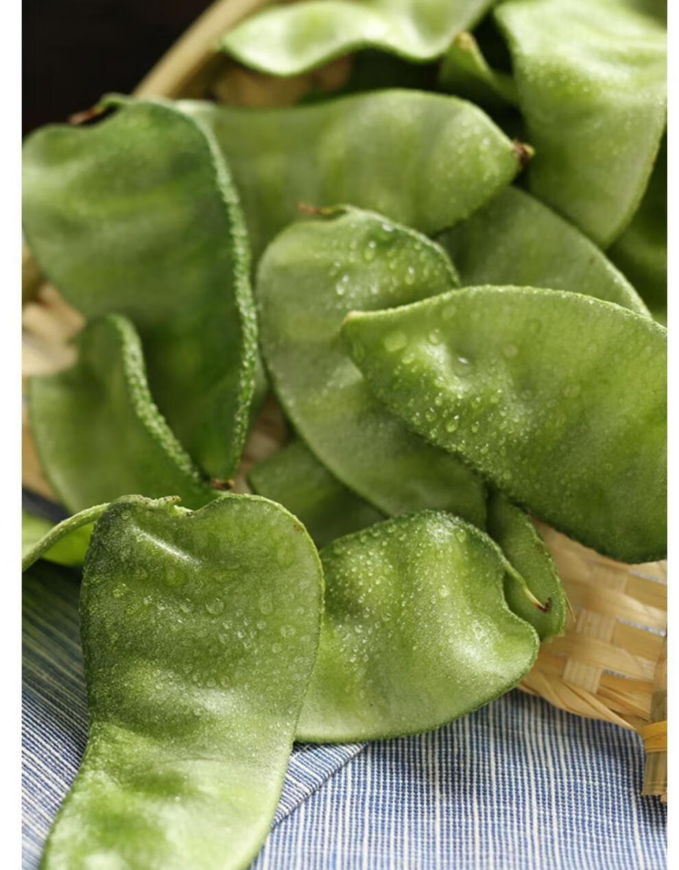 (顺丰速发)东北气豆角 片刀农家扁豆绿眉梅豆汽豆