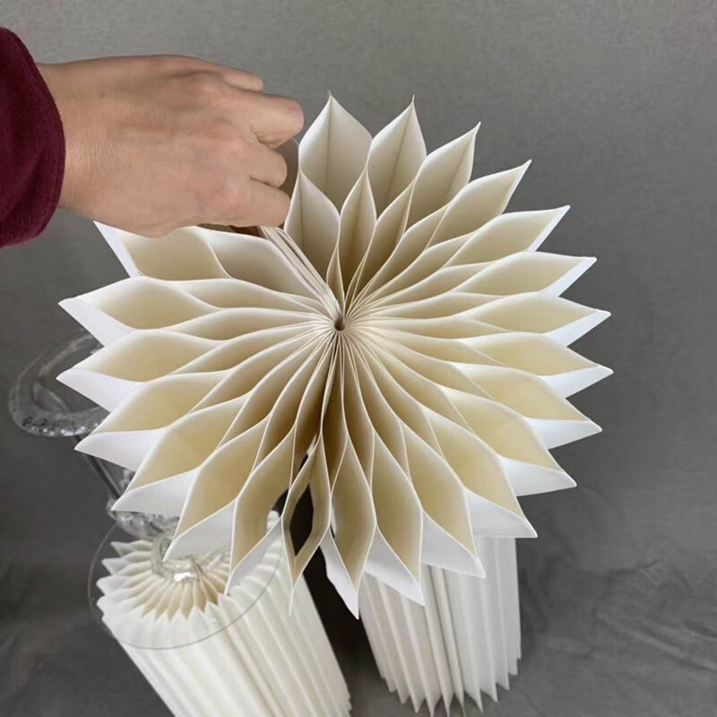 婚庆道具折叠甜品台摆件罗马柱路引圆柱变形折柱婚礼橱窗折纸装饰特