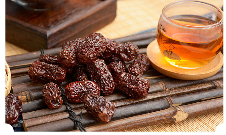 焦枣红枣茶糊枣烤枣黑枣胶枣炒枣大枣铁锅炒泡水批发 (精选)焦枣250g