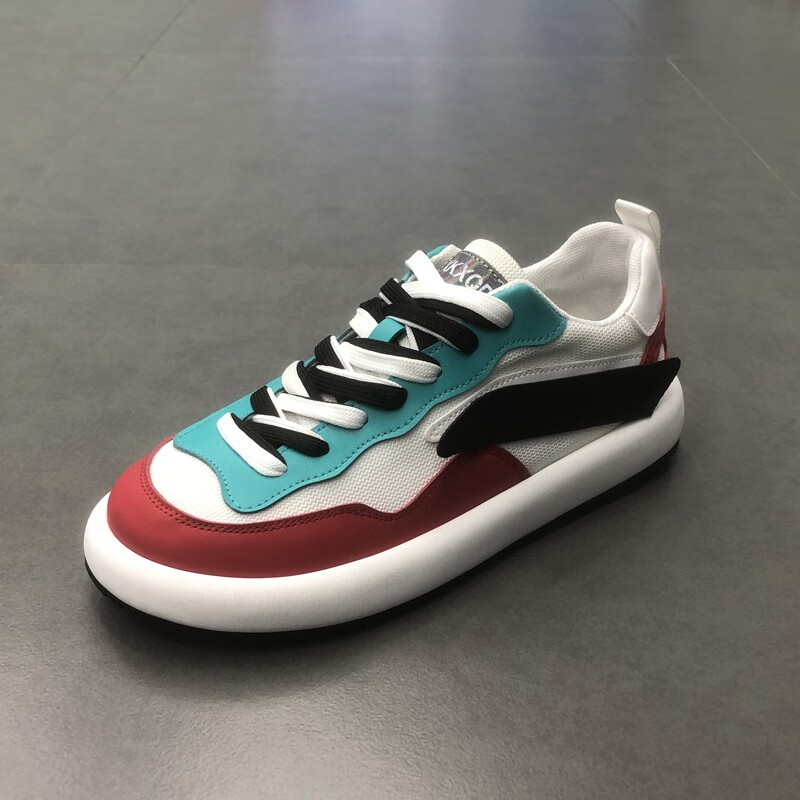 小丑鞋男春季精神小伙男士休闲网面憨憨小丑鞋网红同款百搭低帮透气