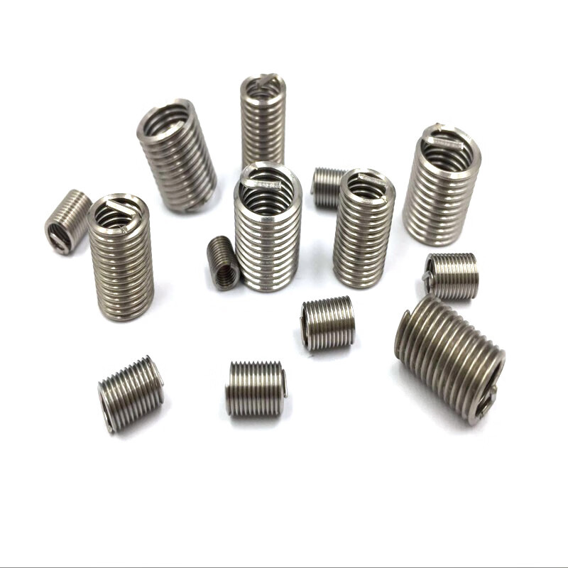 304不锈钢螺套螺纹护套螺牙护套钢丝牙套螺纹丝套钢丝螺套m82d60只