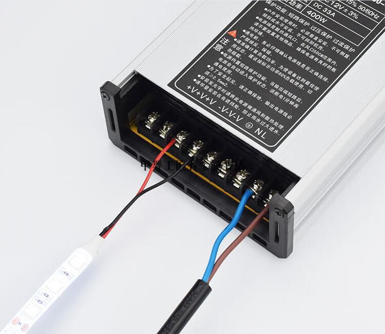 led发光字防雨开关电源12v33a灯箱户外广告招牌12v400w变压器 5v 60a