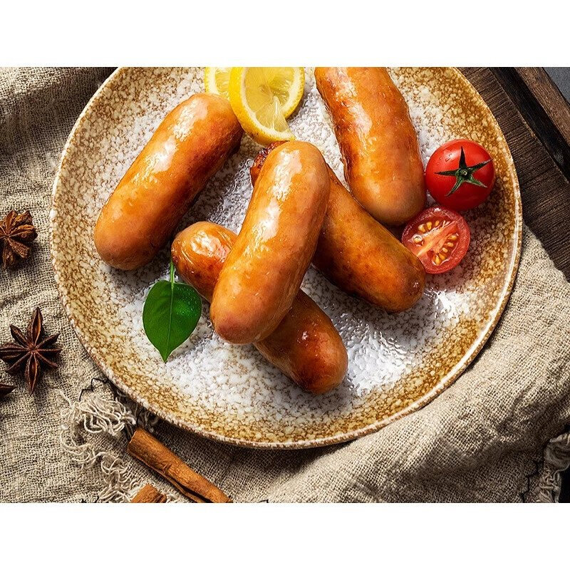 印迹火山石烤肠 600g/袋 多规格 印迹火山石 纯肉肠烤肠 原味 原味3袋