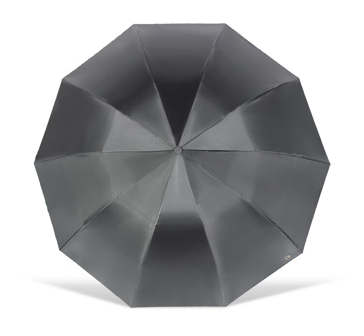 太阳伞学生单人折叠手动男生帅气纯色黑晴雨黑胶遮阳防晒女 黑胶黑色