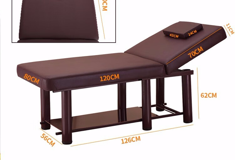 折叠美容床美容院专用按摩床推拿床美婕美容美体床家用纹绣火疗艾灸