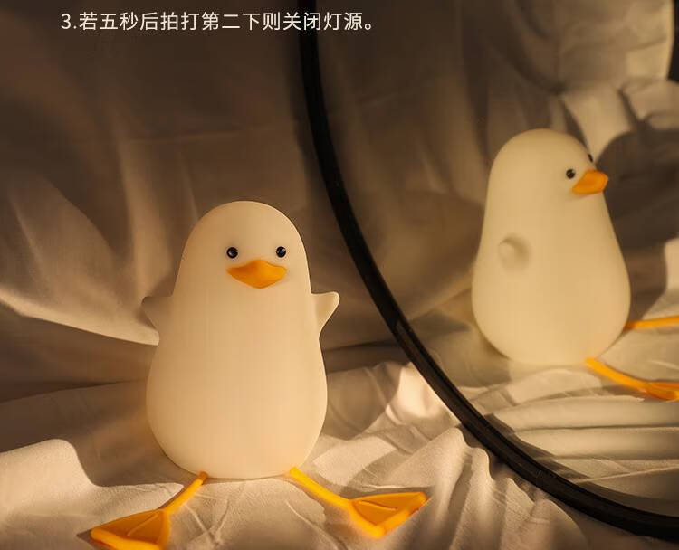 的ins女孩小众高级仪式感实用创意闺蜜 蓝嘴 想你鸭 渐变礼盒 礼袋