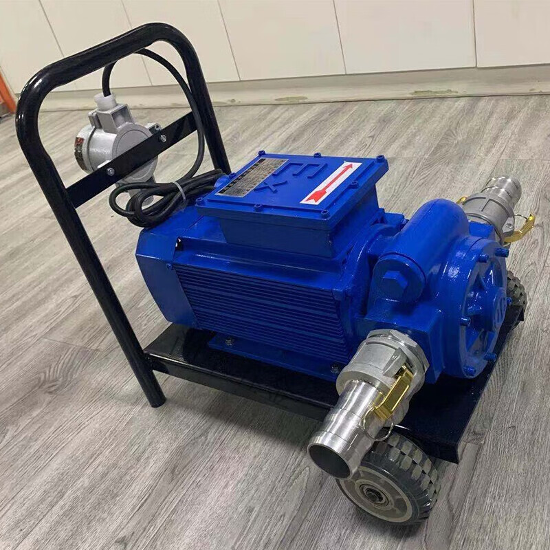 5寸2寸大流量抽油泵220v380v汽油加油泵防爆甲醇自吸滑片泵 24v 防爆