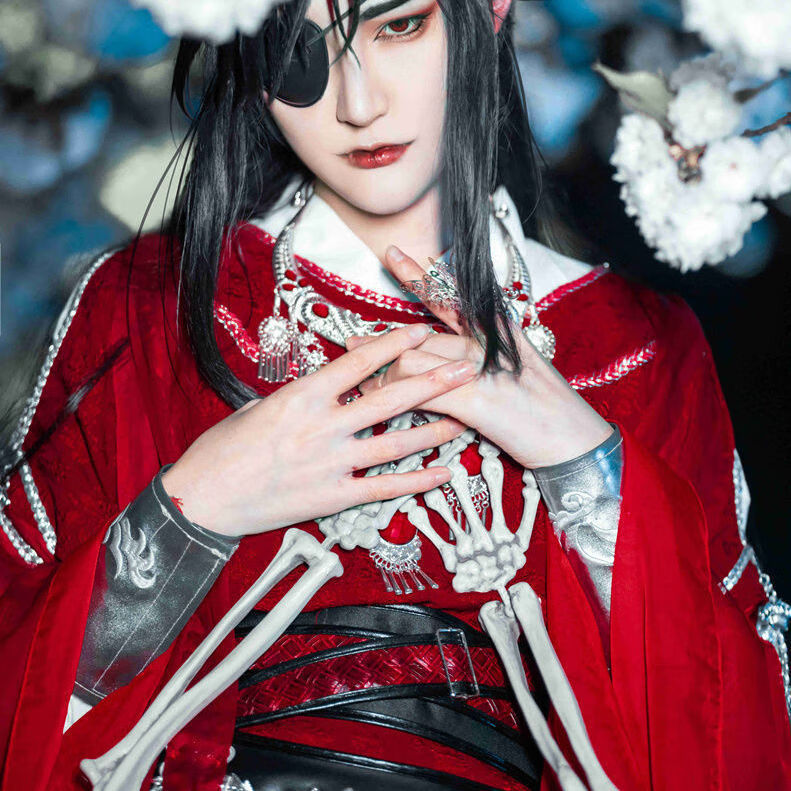 花城cos服花城c服花城婚服花花cos服fafa服饰 衣服全套 s【图片 价格