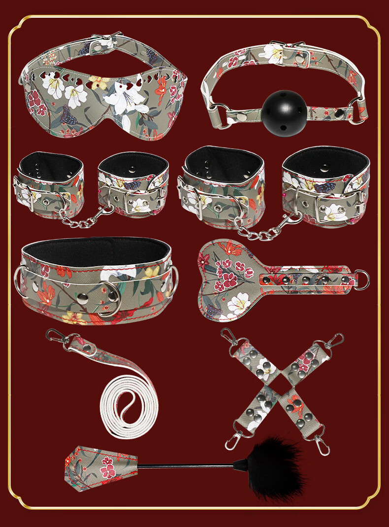 成人厂情侣夫妻房事情趣自慰用品工具 sm-国风唐韵九件套圣洁【图片