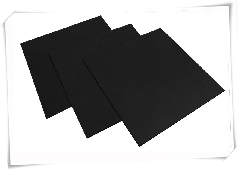 黑色塑料板 白色pvc硬薄片 磨砂黑pp片材 哑白pvc卷材塑料片定制 黑色