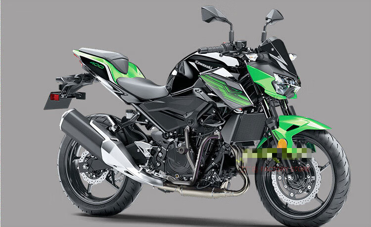 适用川崎ninjia400护杠适配忍者z400保险杠防摔杆改装件 六灯珠射灯