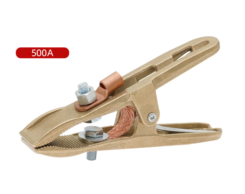 a字型电焊机260接全铜焊夹搭铁线夹大功率地线钳500aa字型接